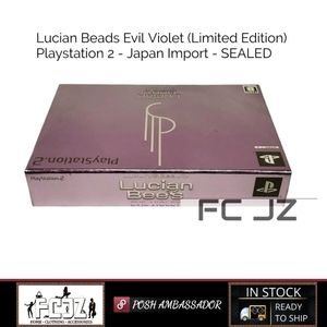 Lucian beads Evil Violet (Limited Edition) Playstation 2 Japan - NEW